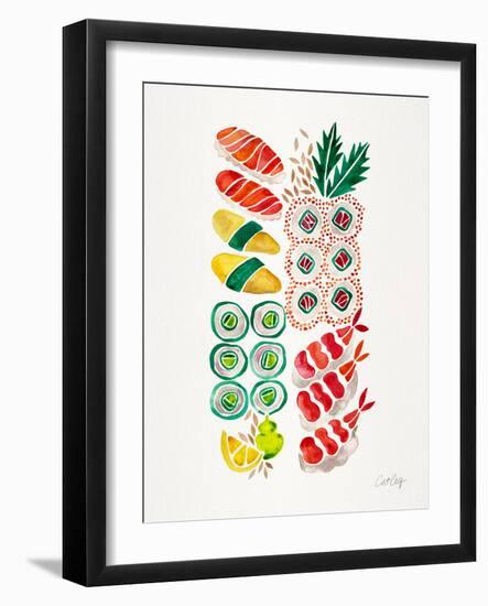 No Platter Sushi-Cat Coquillette-Framed Giclee Print