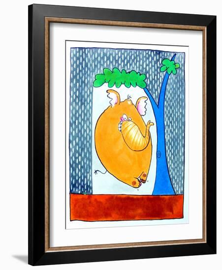 No Rain, No Rain!-Maylee Christie-Framed Giclee Print