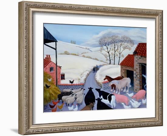 No Room at the Inn-Margaret Loxton-Framed Giclee Print