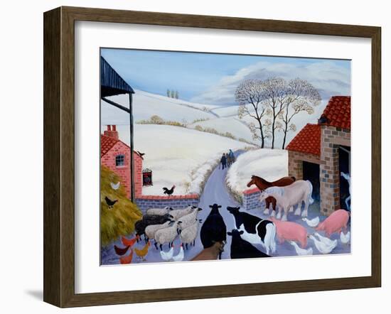 No Room at the Inn-Margaret Loxton-Framed Giclee Print