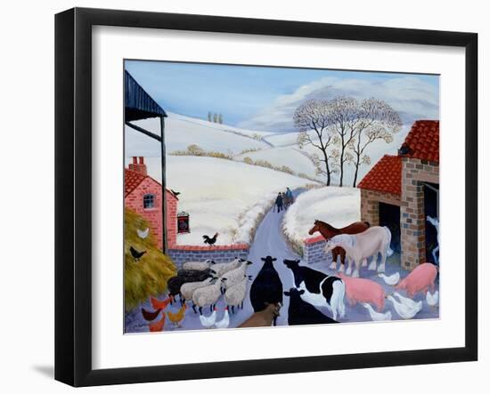 No Room at the Inn-Margaret Loxton-Framed Giclee Print