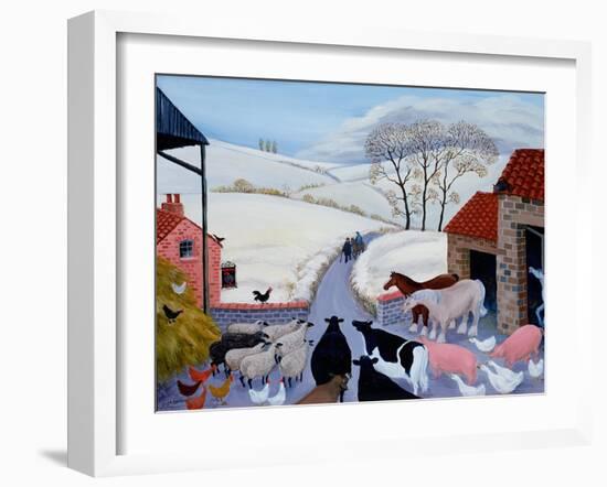 No Room at the Inn-Margaret Loxton-Framed Giclee Print