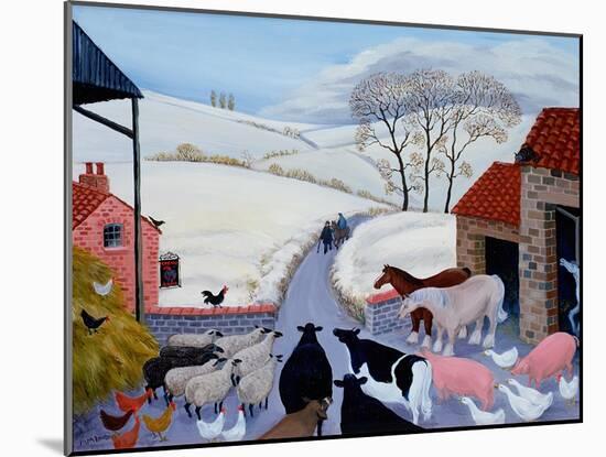 No Room at the Inn-Margaret Loxton-Mounted Giclee Print