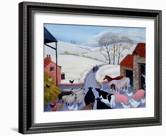 No Room at the Inn-Margaret Loxton-Framed Giclee Print