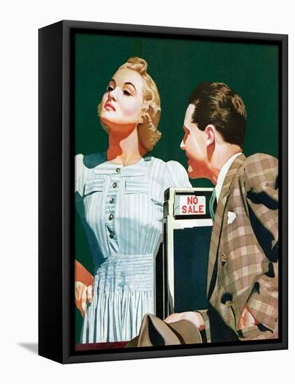 "'No Sale',"May 6, 1939-John Hyde Phillips-Framed Premier Image Canvas