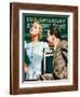 "'No Sale'," Saturday Evening Post Cover, May 6, 1939-John Hyde Phillips-Framed Giclee Print