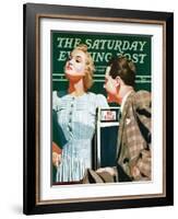 "'No Sale'," Saturday Evening Post Cover, May 6, 1939-John Hyde Phillips-Framed Giclee Print