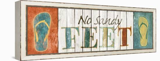 No Sandy Feet-Sd Graphics Studio-Framed Stretched Canvas