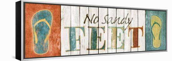 No Sandy Feet-Sd Graphics Studio-Framed Stretched Canvas