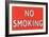 No Smoking Sign-null-Framed Giclee Print