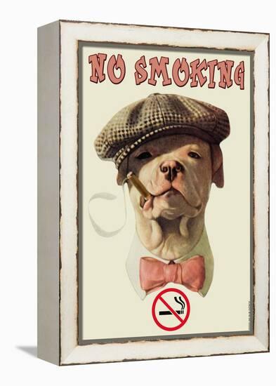 No Smoking-null-Framed Stretched Canvas