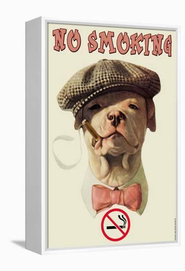 No Smoking-null-Framed Stretched Canvas