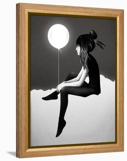 No Such Thing as Nothing by Night-Ruben Ireland-Framed Stretched Canvas