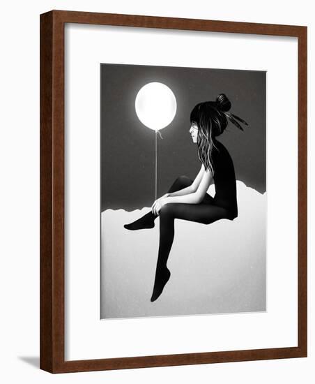 No Such Thing as Nothing by Night-Ruben Ireland-Framed Art Print