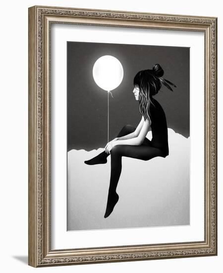 No Such Thing as Nothing by Night-Ruben Ireland-Framed Art Print