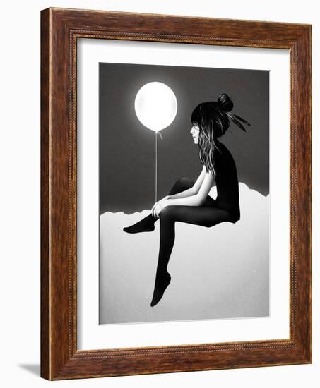 No Such Thing as Nothing by Night-Ruben Ireland-Framed Art Print