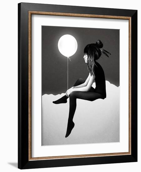 No Such Thing as Nothing by Night-Ruben Ireland-Framed Art Print