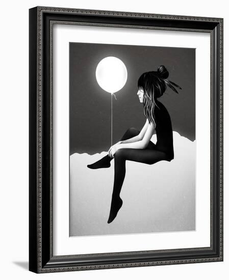 No Such Thing as Nothing by Night-Ruben Ireland-Framed Art Print