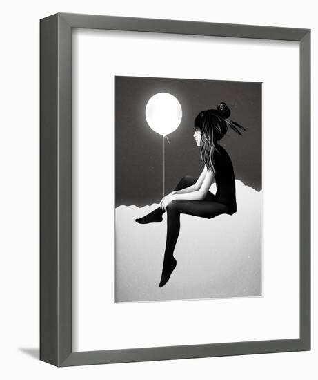 No Such Thing as Nothing by Night-Ruben Ireland-Framed Art Print