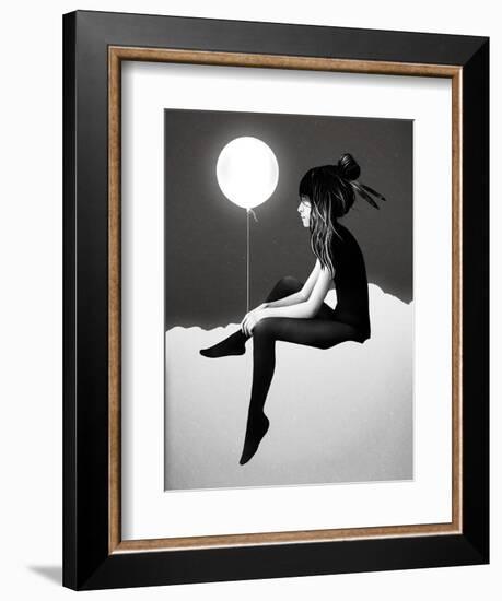 No Such Thing as Nothing by Night-Ruben Ireland-Framed Art Print