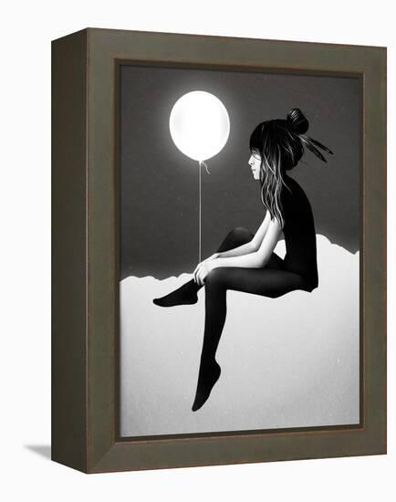 No Such Thing as Nothing by Night-Ruben Ireland-Framed Stretched Canvas