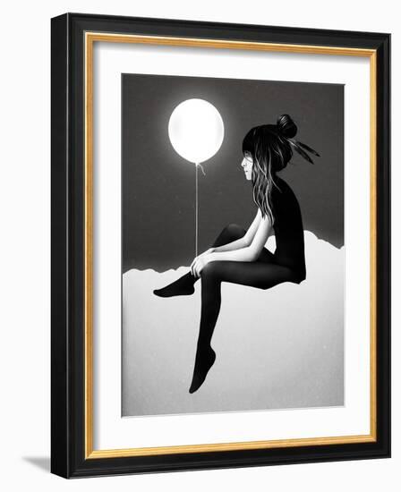 No Such Thing as Nothing by Night-Ruben Ireland-Framed Art Print