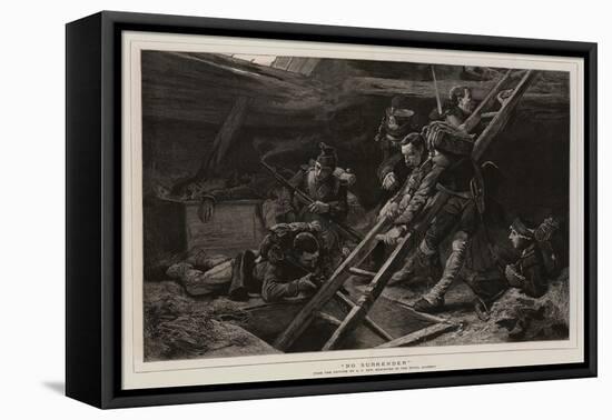 No Surrender-Andrew Carrick Gow-Framed Premier Image Canvas