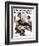 "No Swimming" Saturday Evening Post Cover, June 4,1921-Norman Rockwell-Framed Giclee Print