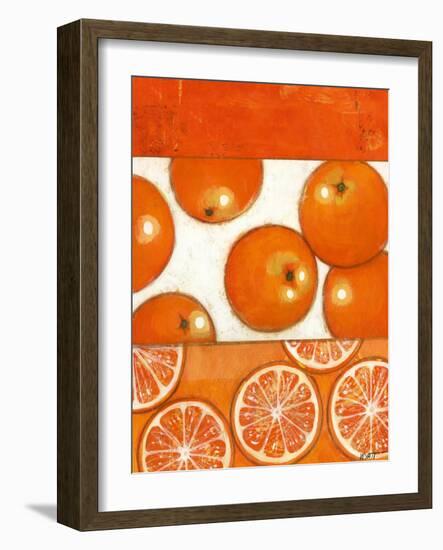 No Text Orange-Norman Wyatt Jr.-Framed Art Print