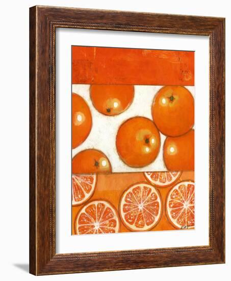 No Text Orange-Norman Wyatt Jr.-Framed Art Print