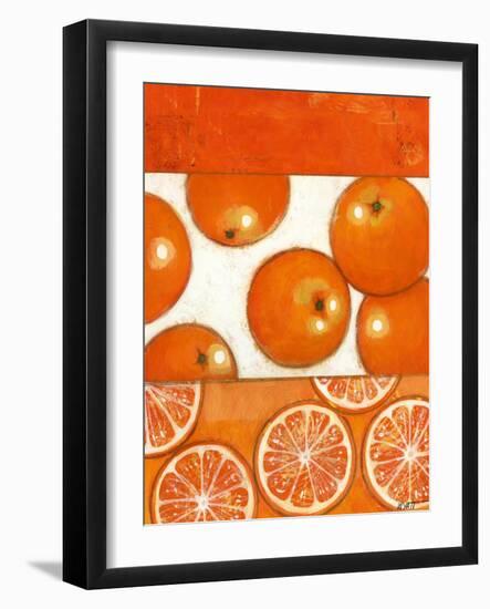 No Text Orange-Norman Wyatt Jr.-Framed Art Print