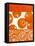 No Text Orange-Norman Wyatt Jr.-Framed Stretched Canvas