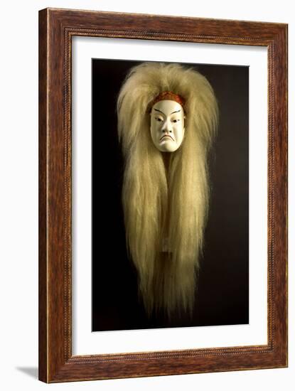 No Theatre Mask, Pre 1910-null-Framed Giclee Print