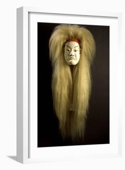 No Theatre Mask, Pre 1910-null-Framed Giclee Print