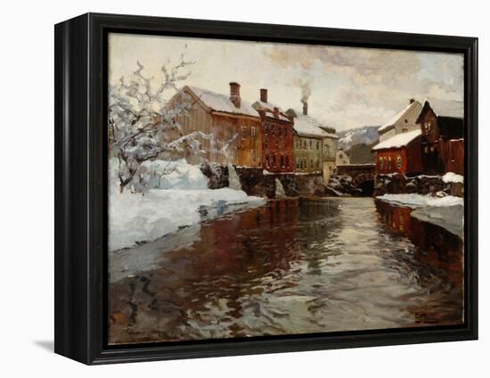 No Title, 1905-Fritz Thaulow-Framed Premier Image Canvas