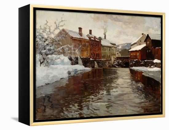 No Title, 1905-Fritz Thaulow-Framed Premier Image Canvas