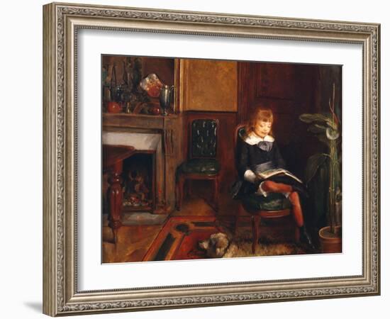 No Title-Harriet Backer-Framed Giclee Print