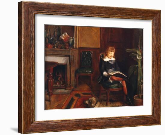 No Title-Harriet Backer-Framed Giclee Print