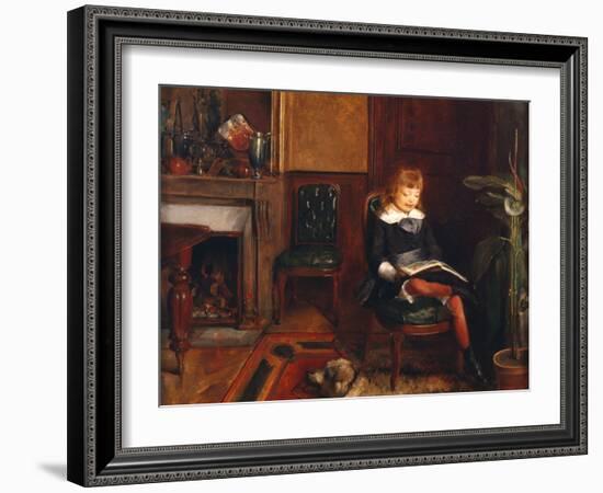 No Title-Harriet Backer-Framed Giclee Print