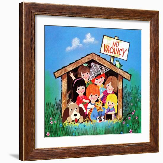 No Vacancy - Jack & Jill-William McLouchlan-Framed Giclee Print