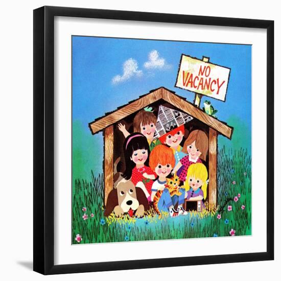 No Vacancy - Jack & Jill-William McLouchlan-Framed Giclee Print