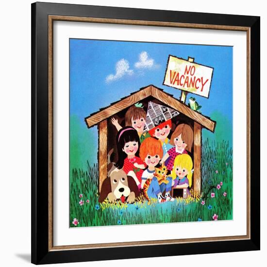 No Vacancy - Jack & Jill-William McLouchlan-Framed Giclee Print