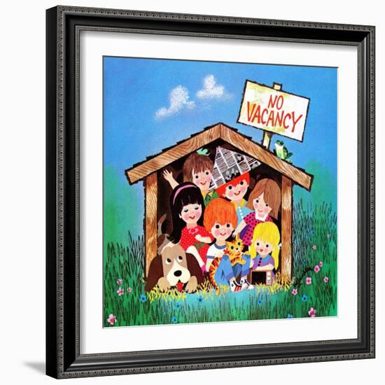 No Vacancy - Jack & Jill-William McLouchlan-Framed Giclee Print