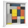 No. VI / Composition No.II-Piet Mondrian-Framed Giclee Print