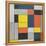 No. VI / Composition No.II-Piet Mondrian-Framed Premier Image Canvas