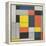 No. VI / Composition No.II-Piet Mondrian-Framed Premier Image Canvas