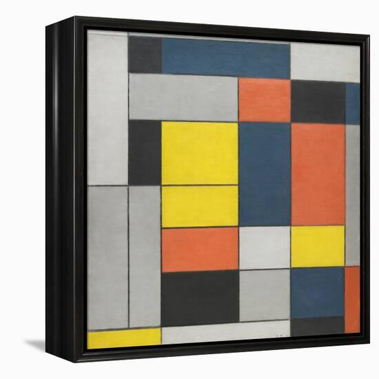 No. VI / Composition No.II-Piet Mondrian-Framed Premier Image Canvas