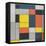 No. VI / Composition No.II-Piet Mondrian-Framed Premier Image Canvas