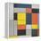 No. VI / Composition No.II-Piet Mondrian-Framed Premier Image Canvas