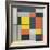 No. VI / Composition No.II-Piet Mondrian-Framed Giclee Print